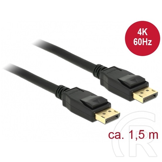 Delock DisplayPort (M) 1.2 4K 60Hz kábel 1,5 m