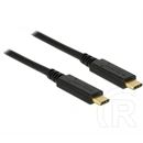 Delock E-Marker USB 3.1 Gen 2 kábel (C dugó / C dugó, 1 m, fekete)