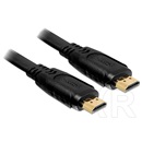 Delock HDMI - HDMI flat kábel (1.4, 3 m)