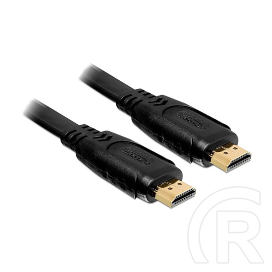 Delock HDMI - HDMI flat kábel (1.4, 5 m)