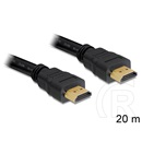 Delock HDMI - HDMI kábel (1.4, 20 m)