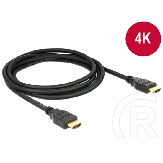 Delock HDMI - HDMI kábel (2.0, 1 m)