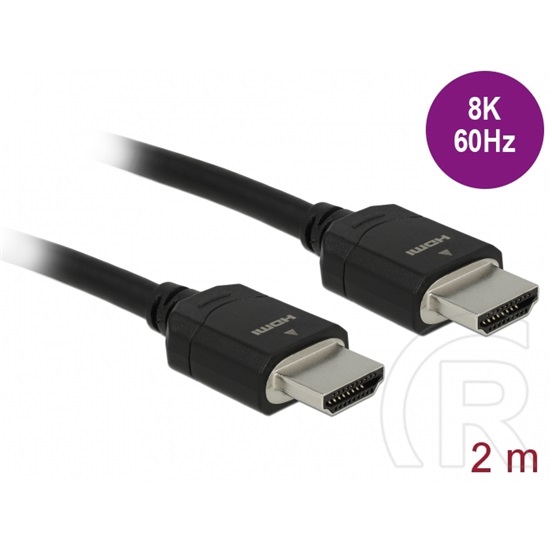 Delock HDMI - HDMI kábel (8K, 2 m)