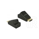 Delock HDMI - VGA adapter (HDMI férfi, VGA női, 3,5 mm jack sztereó, fekete)