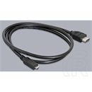 Delock HDMI - micro HDMI kábel (1.4, 1 m)