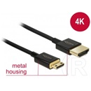 Delock HDMI - mini HDMI prémium kábel (3D, 4K, 1 m)