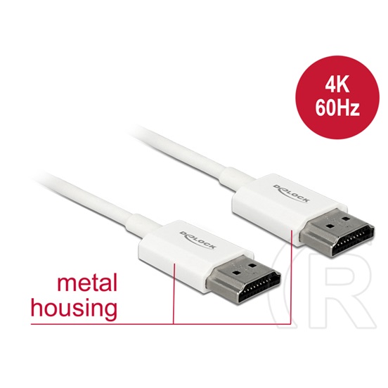 Delock HDMI A (M) - HDMI A (M) 3D 4K kábel 4,5 m