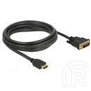 Delock HDMI <> DVI-D kábel 3 m