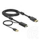 Delock HDMI > DisplayPort kábel (4K, 3 m)