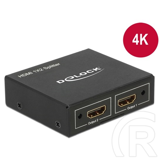 Delock HDMI splitter (1 be-, 2 kimenet)