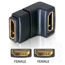 Delock HDMI toldó (F-F) 90°