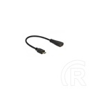 Delock HDMI with Ethernet kábel Mini-C (M) - A (F)