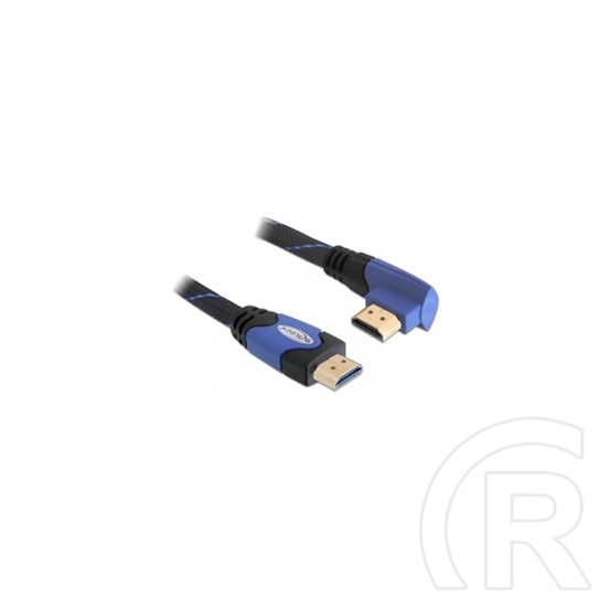 Delock High Speed Ethernet/HDMI - HDMI kábel 90° 4K 1 m