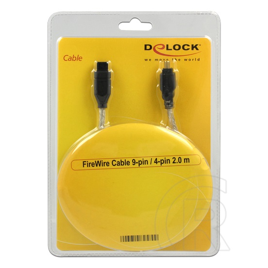 Delock IEEE1394 FireWire kábel (4/9, 2 m)