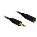 Delock Jack 3.5 mm (M) - Jack 3.5 mm (F) kábel 5 m
