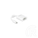 Delock Mikro-D HDMI (M) - VGA (F) adapter (fehér)