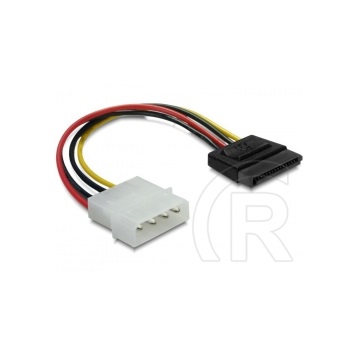Delock Molex (M) - SATA (F) tápátalakító kábel (12 cm)
