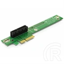 Delock PCIe x4 riser kártya (90° bal, 1U, teljes magasság 32 mm)