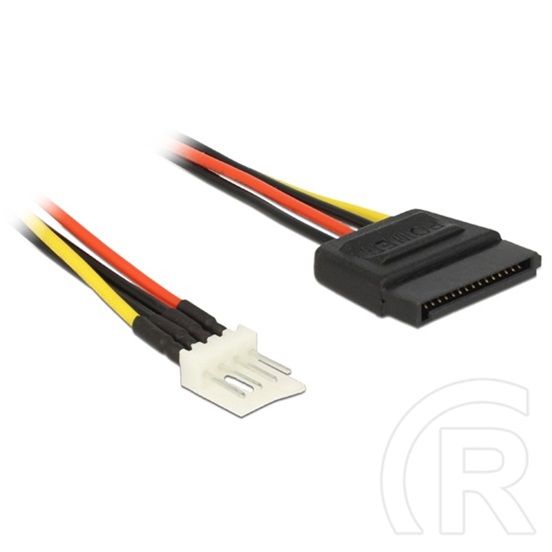 Delock SATA 15 pin (M) - 4 pin floppy (M) 40cm