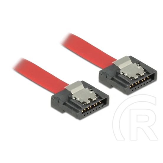 Delock SATA 3 F/F adatkábel (1 m, flexi, piros)