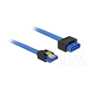Delock SATA 3 M/F adatkábel hosszabbító (0,5 m, 6 Gb/s, kék)