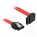 Delock SATA 3 adatkábel (0,2 m, F/F, egyenes/90°, piros)