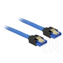 Delock SATA 6Gbps egyenes kábel 10 cm (kék)