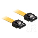 Delock SATA adatkábel (6 Gb/s, 50 cm, sárga)