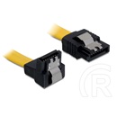 Delock SATA 6 Gb/s adatkábel 90° 70 cm
