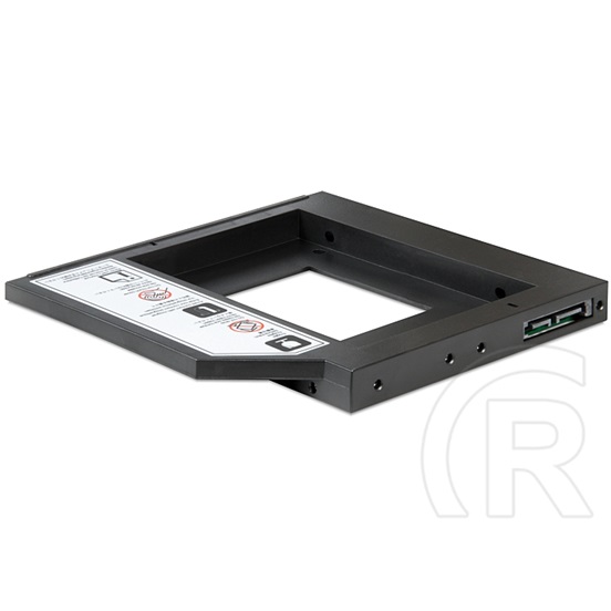 Delock SATA HDD/SSD keret notebook optikai meghajtó helyére (12,7 mm)