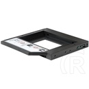 Delock SATA HDD/SSD keret notebook optikai meghajtó helyére (12,7 mm)