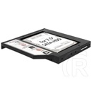 Delock SATA HDD/SSD keret notebook optikai meghajtó helyére (12,7 mm)