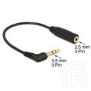 Delock Stereo jack 3.5 mm 3 pin (M) Stereo jack 2.5 mm 3 pin (F)