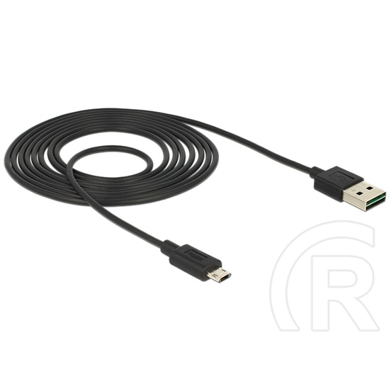 Delock USB-A (M) - USB Micro-B (M) kábel 2 m