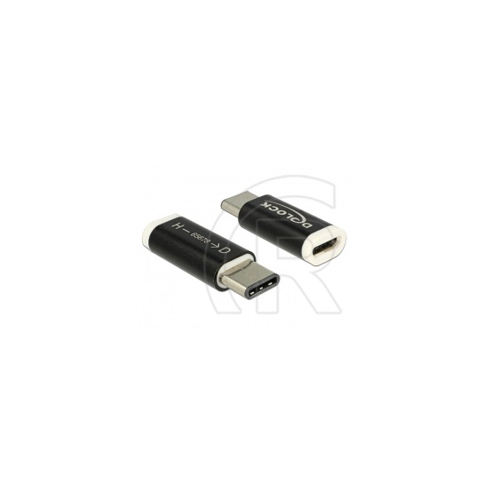Delock USB 2.0 adapter (C dugó / micro-B ajzat)
