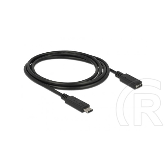 Delock USB 3.0 hosszabbító kábel (C-C, 1,5 m, fekete)