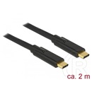 Delock USB-C 3.1 Gen1 A E Marker kábel 2 m