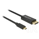 Delock USB-C (M) - Displayport (M) kábel (1 m)