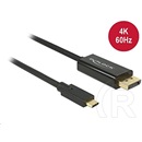 Delock USB-C (M) - Displayport (M) kábel 2 m