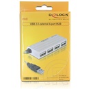 Delock USB 2.0 HUB (4 portos, passzív)