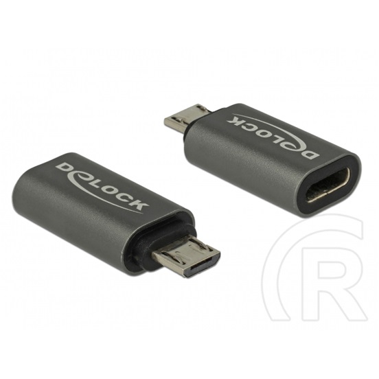 Delock USB 2.0 adapter (micro-B dugó / C ajzat)