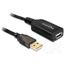 Delock USB 2.0 aktív hosszabbító kábel A-A 15 m