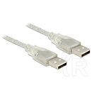 Delock USB 2.0 kábel (A-A, 1 m, opál)