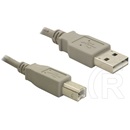 Delock USB 2.0 kábel (A-B, 3 m, bézs)