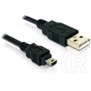 Delock USB 2.0 mini kábel (Type-A dugó / 5-pin mini dugó) 1,5 m