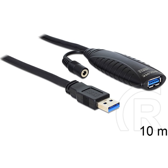 Delock USB 3.0 aktív hosszabbító kábel A-A 10 m