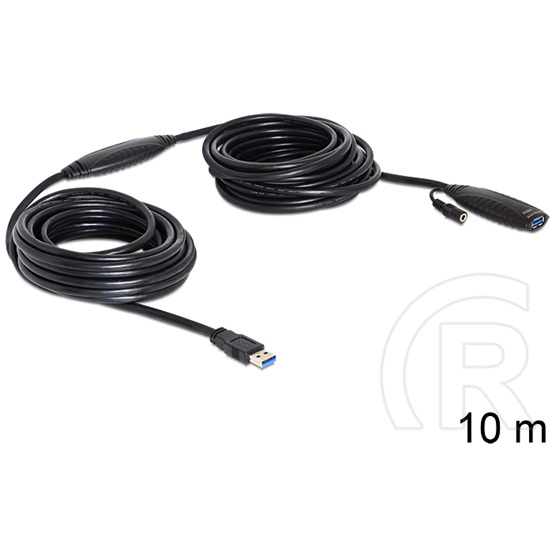 Delock USB 3.0 aktív hosszabbító kábel A-A 10 m
