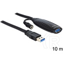 Delock USB 3.0 aktív hosszabbító kábel A-A 10 m