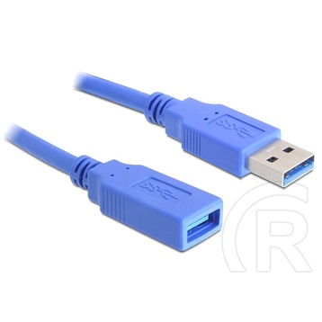 Delock USB 3.0 hosszabbító kábel (A-A, 1 m, kék)