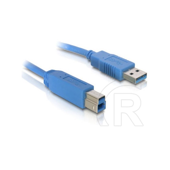 Delock USB 3.0 kábel (A-B, 1 m, kék)